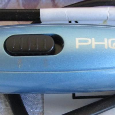 Shampoo, mousse, gel, hand soap, curling irons, metal comb