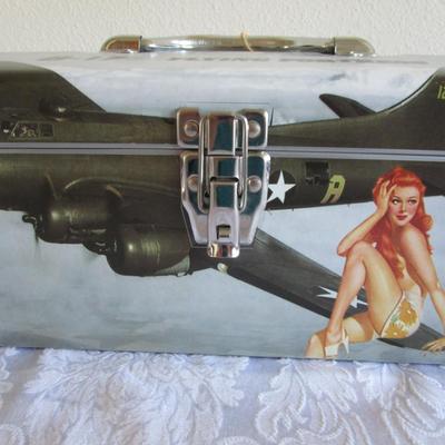 Sainty Art Works 24-040 Tool Box and 2 metal signs