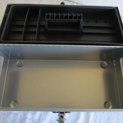 Sainty Art Works 24-040 Tool Box and 2 metal signs
