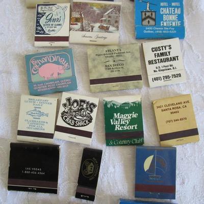 Vintage Match Books