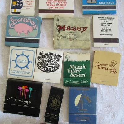 Vintage Match Books