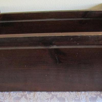 1960's solid wooden shelves #1