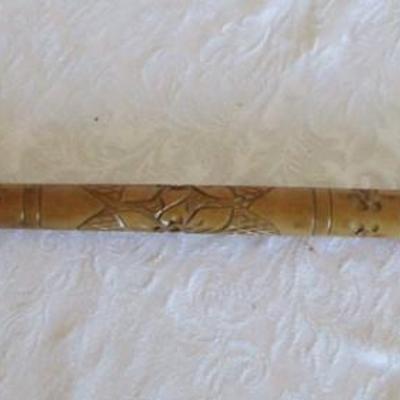 Boar walking stick wood cane