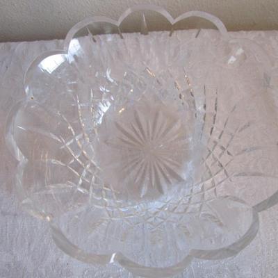 Waterford Lismore Scalloped Edge bowl