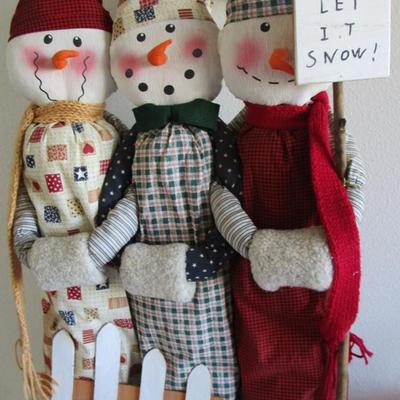 Snowman Winter décor
