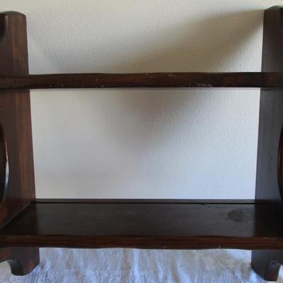 1960's solid wooden shelves #2