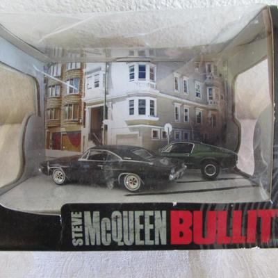 GreenLight collectables 2 Steve McQueen Bullitt cars