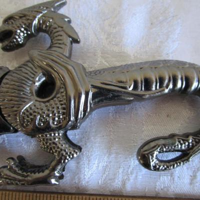 Red Inlay Fantasy Dragon Dagger with sheath