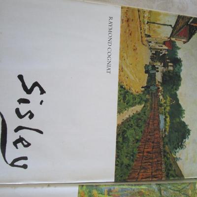 Art books - Sisley, Monet, Pissarro