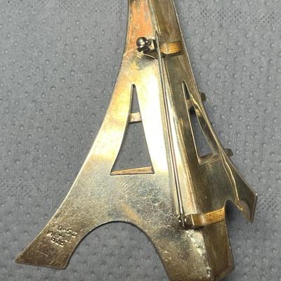 Vintage Sterling Eiffel Tower Pin