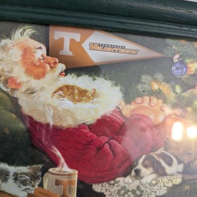 Religious Art Tom Newsom Tenn Vols Santa Thomas Kinkade
