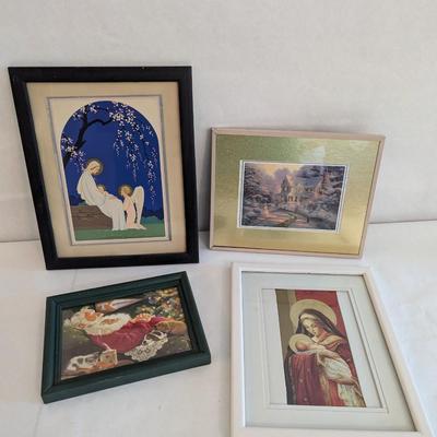 Religious Art Tom Newsom Tenn Vols Santa Thomas Kinkade