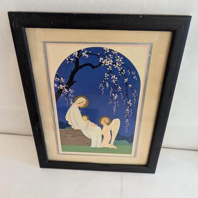 Religious Art Tom Newsom Tenn Vols Santa Thomas Kinkade