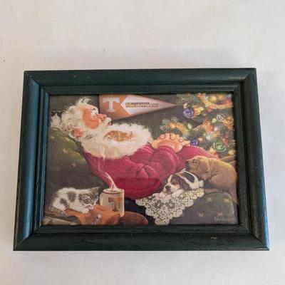 Religious Art Tom Newsom Tenn Vols Santa Thomas Kinkade