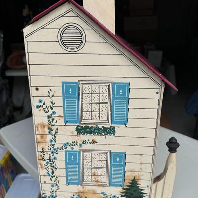 Vintage Doll House w/ Furniture and Décor Pieces