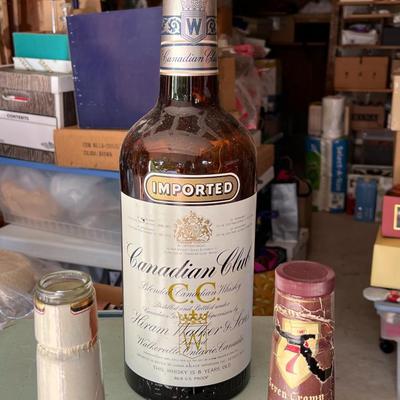 Vintage One Gallon Whiskey Bottles