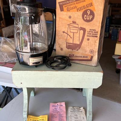 1970s Proctor-Silex Automatic Electric 9-Cup Percolator- Model 70701