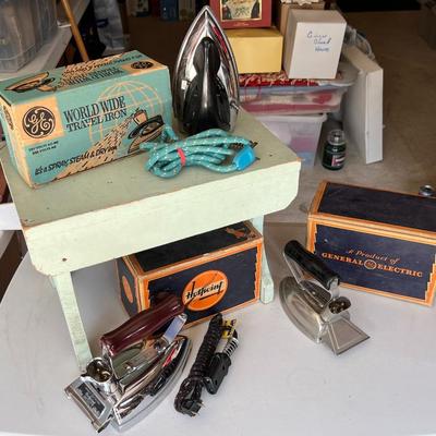 Vintage Irons Lot