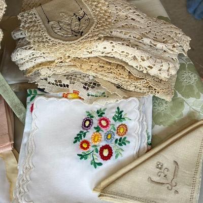 Lace and Emboidered Lot