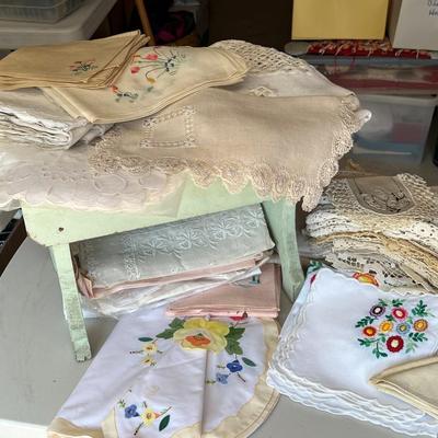 Lace and Emboidered Lot