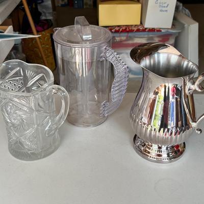 Towle Silverplate Pitcher Lot