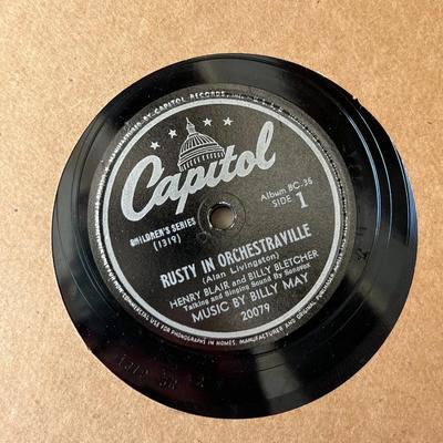 Capitol Records- 1946 Rusty in Orchestraville Vinyl