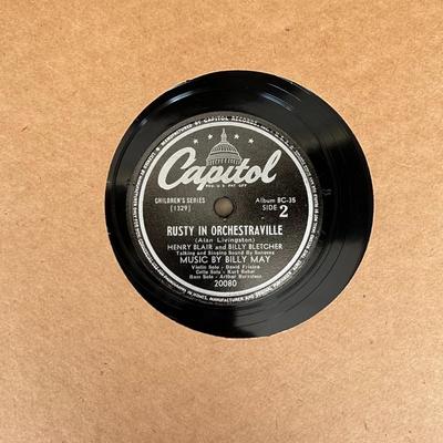 Capitol Records- 1946 Rusty in Orchestraville Vinyl
