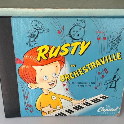 Capitol Records- 1946 Rusty in Orchestraville Vinyl