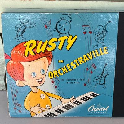 Capitol Records- 1946 Rusty in Orchestraville Vinyl