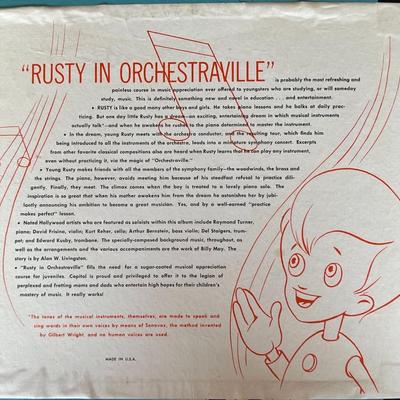 Capitol Records- 1946 Rusty in Orchestraville Vinyl