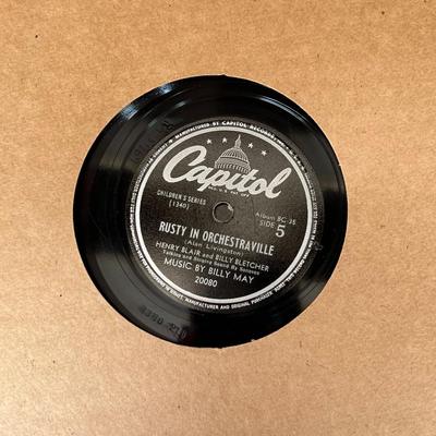 Capitol Records- 1946 Rusty in Orchestraville Vinyl