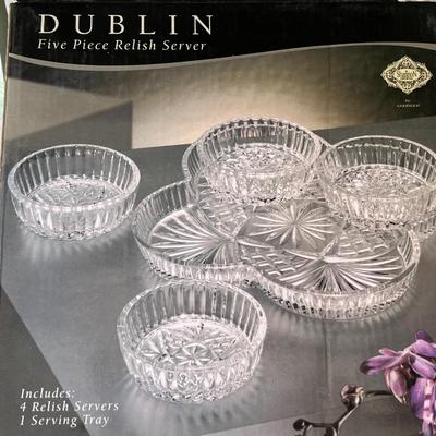 Glass Serving Plates Lot