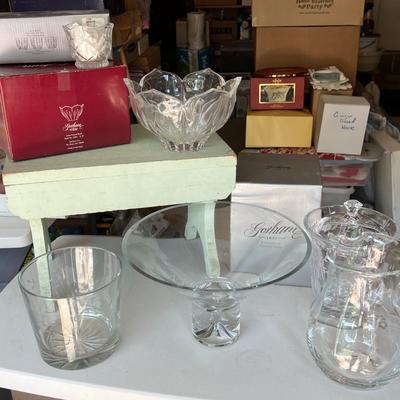 Misc Glassware Lot