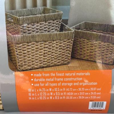 Tapered Baskets- Set of 3