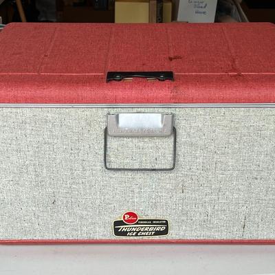 Vintage Thunderbird Ice Chest- Model No. C44