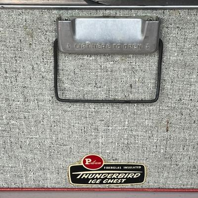 Vintage Thunderbird Ice Chest- Model No. C44