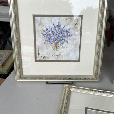 Framed Wall Décor- Set of 3