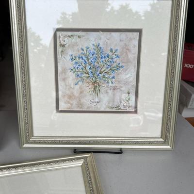 Framed Wall Décor- Set of 3