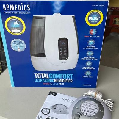 Ultrasonic Humidifier and Sound Spa