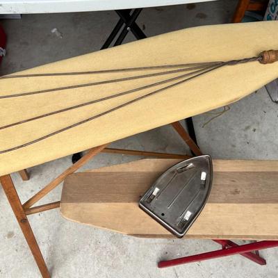 Antique Ironing Boards Lot