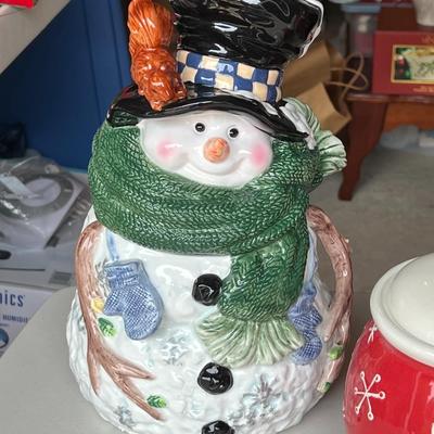 Snowmen Holiday Jar Lot