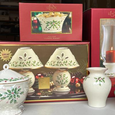 Lenox Holiday Décor Lot