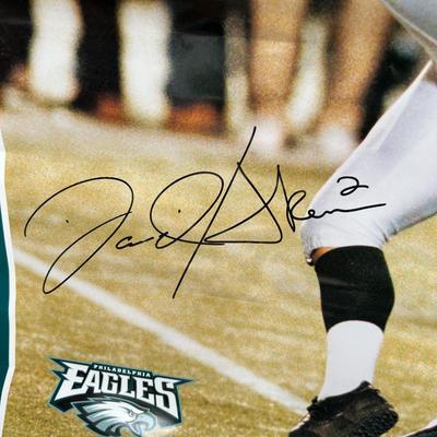 Eagles- David Akers Autographed Poster