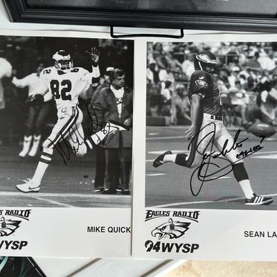 Eagles Sports Lot 3- autographed items