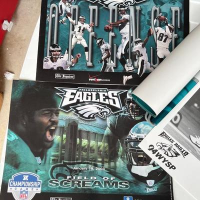 Eagles Sports Lot 3- autographed items