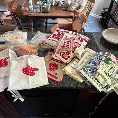 Embroidered Kitchen Items