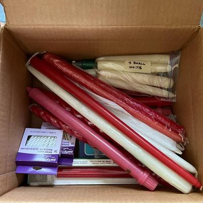 Tapered Candles Lot