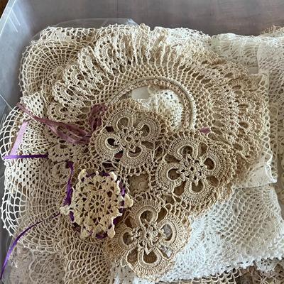 Crocheted Lace Items