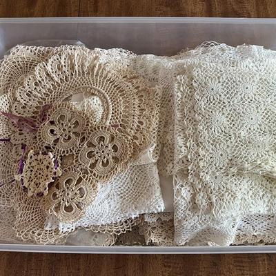 Crocheted Lace Items
