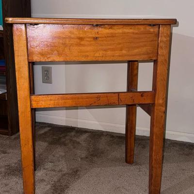 Small Vintage Wood Desk